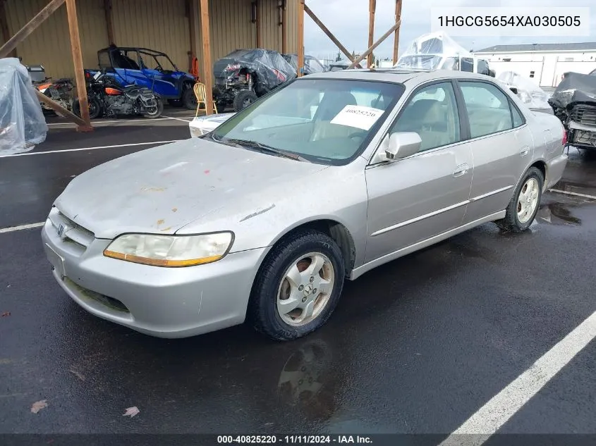 1999 Honda Accord Ex VIN: 1HGCG5654XA030505 Lot: 40825220