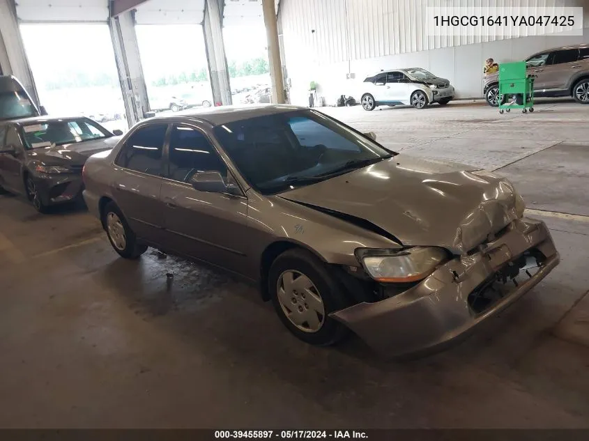 2000 Honda Accord 3.0 Lx VIN: 1HGCG1641YA047425 Lot: 39455897