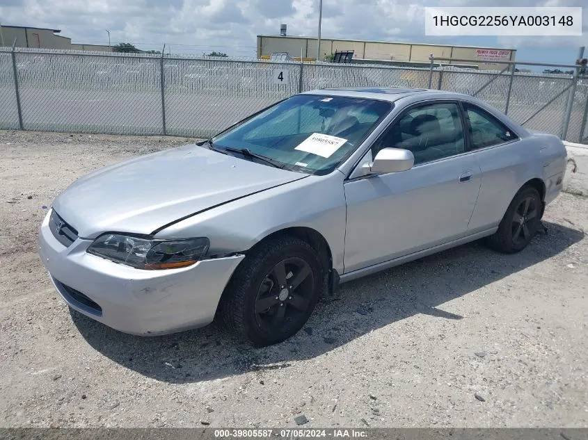 1HGCG2256YA003148 2000 Honda Accord 3.0 Ex