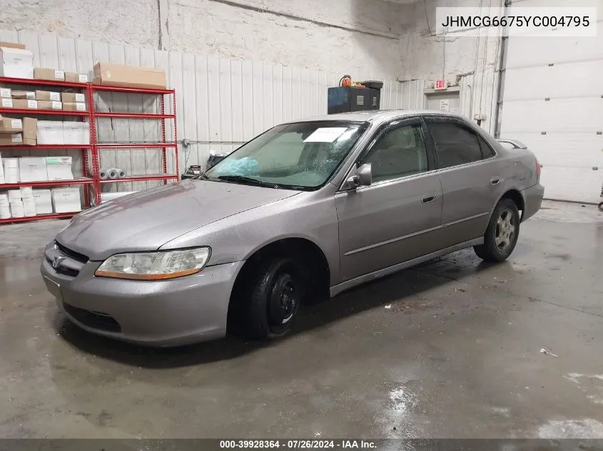 JHMCG6675YC004795 2000 Honda Accord 2.3 Ex