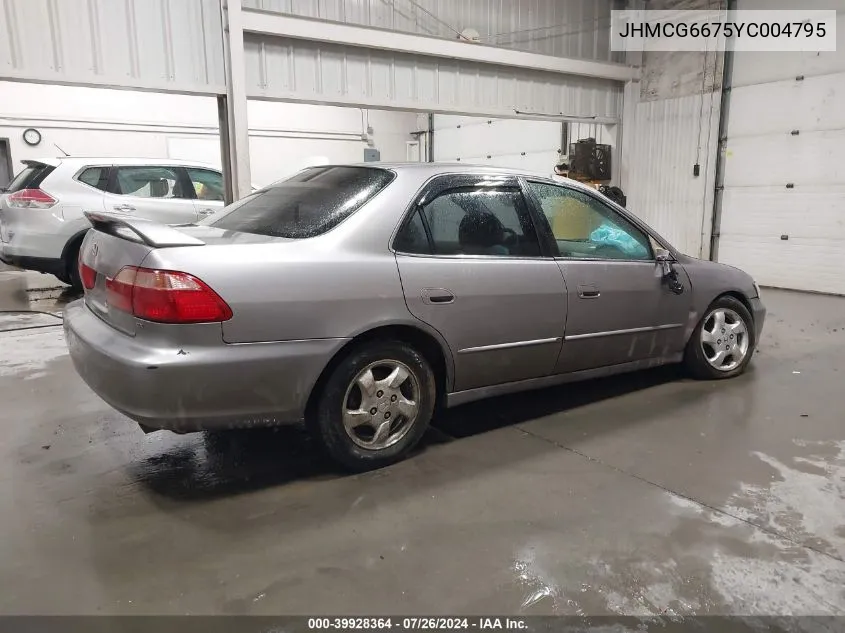 JHMCG6675YC004795 2000 Honda Accord 2.3 Ex