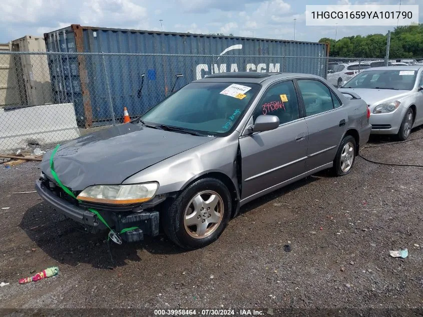 1HGCG1659YA101790 2000 Honda Accord 3.0 Ex