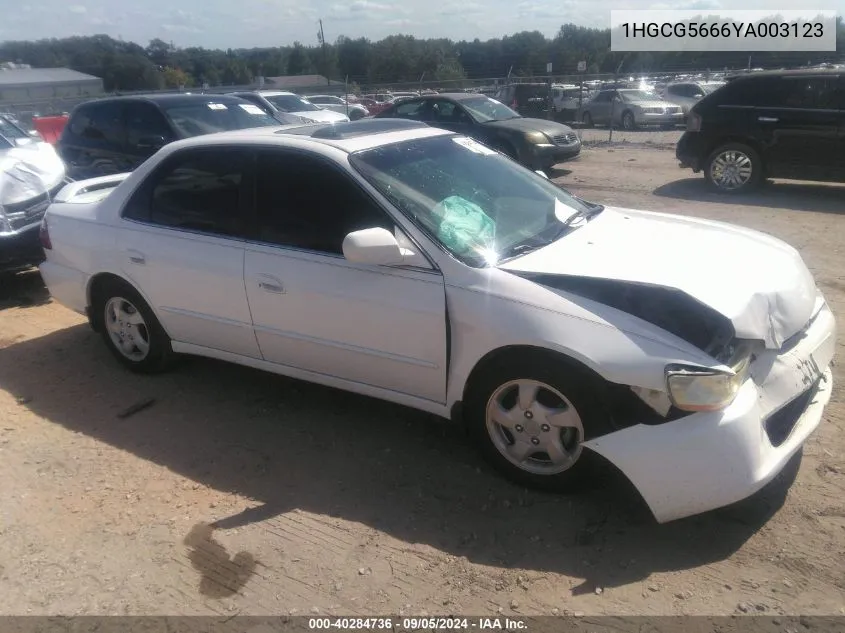 2000 Honda Accord 2.3 Ex VIN: 1HGCG5666YA003123 Lot: 40284736