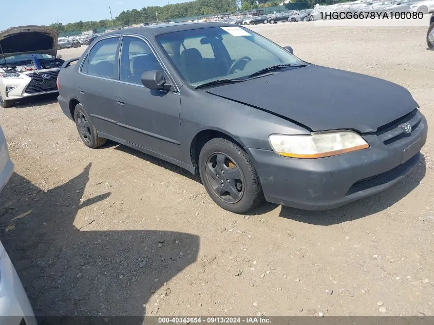 2000 Honda Accord 2.3 Ex VIN: 1HGCG6678YA100080 Lot: 40343654