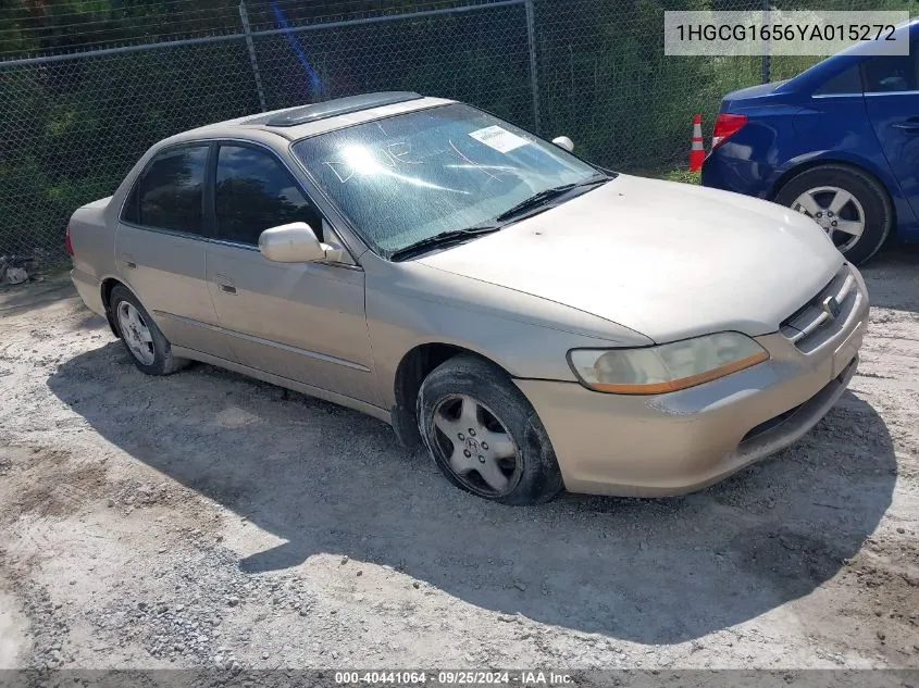 2000 Honda Accord 3.0 Ex VIN: 1HGCG1656YA015272 Lot: 40441064