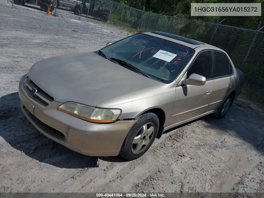 2000 Honda Accord 3.0 Ex VIN: 1HGCG1656YA015272 Lot: 40441064