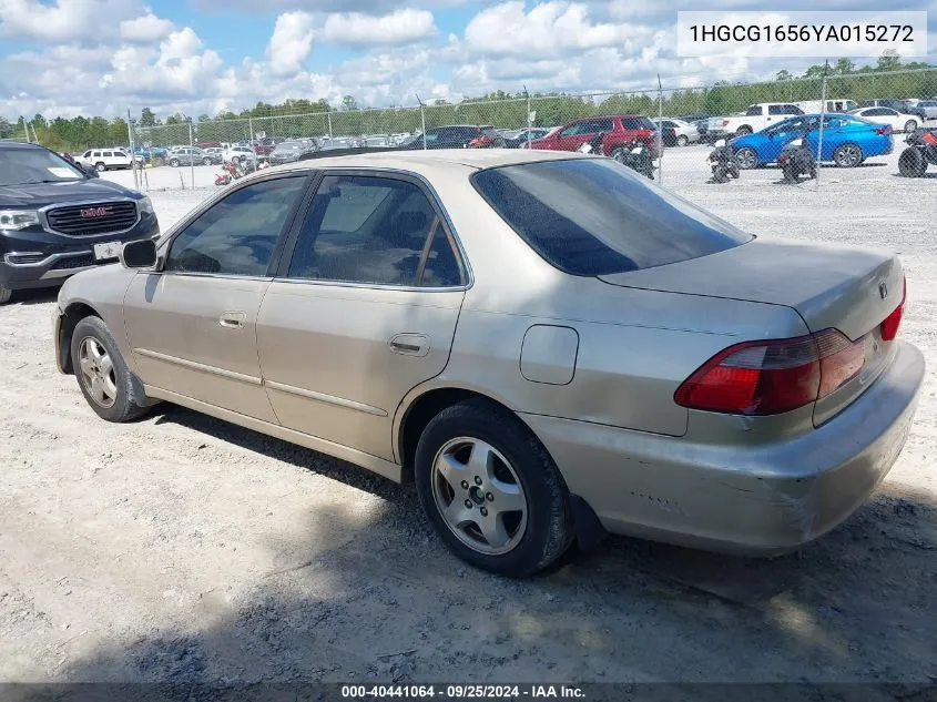 2000 Honda Accord 3.0 Ex VIN: 1HGCG1656YA015272 Lot: 40441064