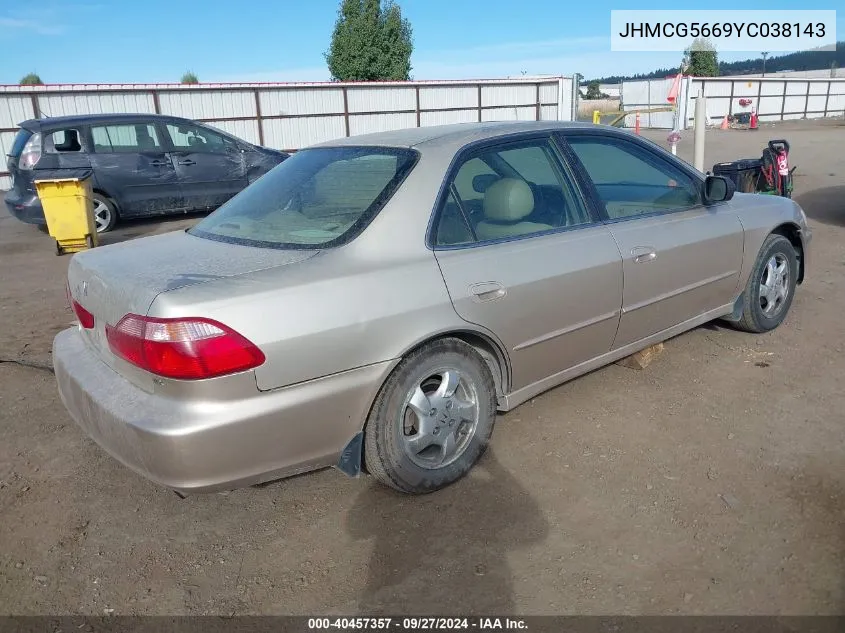 JHMCG5669YC038143 2000 Honda Accord 2.3 Ex