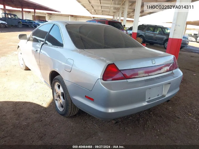 2000 Honda Accord 3.0 Ex VIN: 1HGCG2252YA014311 Lot: 40464468