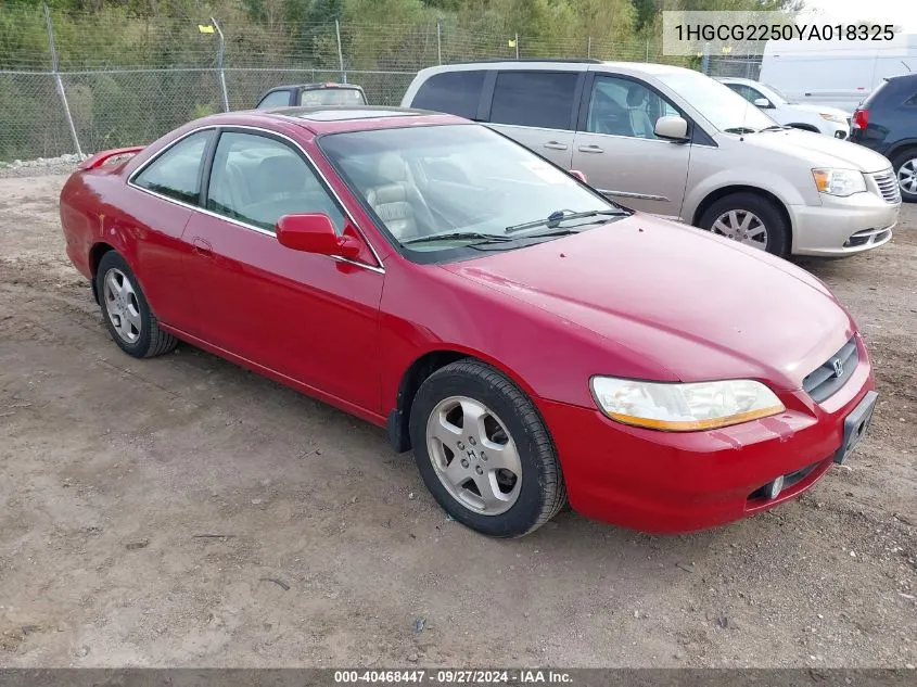 2000 Honda Accord 3.0 Ex VIN: 1HGCG2250YA018325 Lot: 40468447