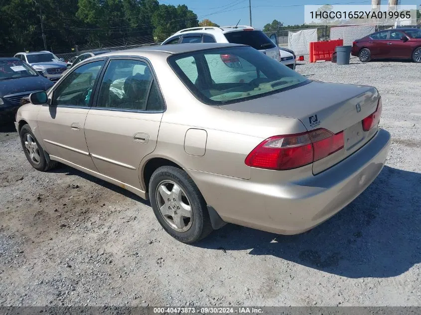 1HGCG1652YA019965 2000 Honda Accord 3.0 Ex