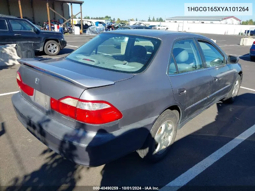 2000 Honda Accord 3.0 Ex VIN: 1HGCG165XYA101264 Lot: 40490259