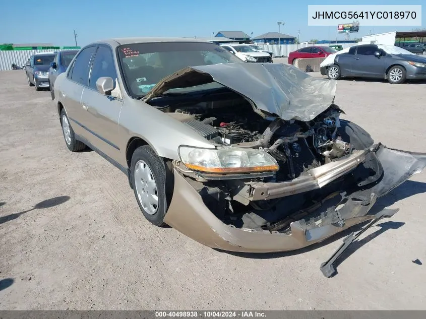 JHMCG5641YC018970 2000 Honda Accord 2.3 Lx