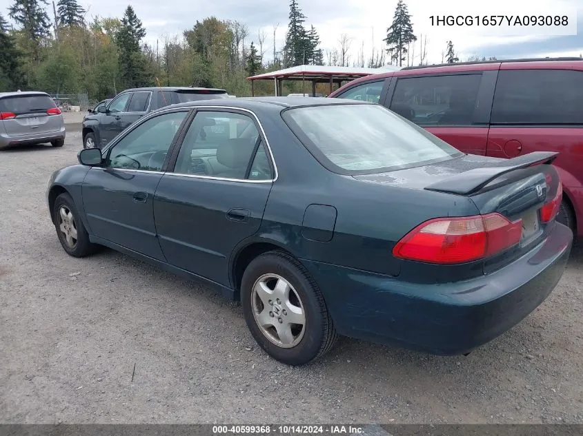 2000 Honda Accord 3.0 Ex VIN: 1HGCG1657YA093088 Lot: 40599368