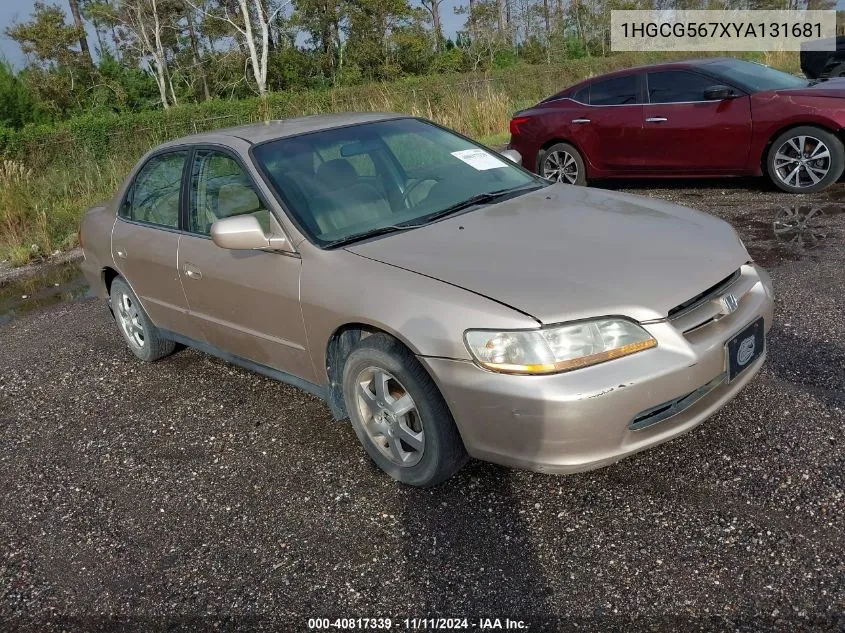 1HGCG567XYA131681 2000 Honda Accord Se