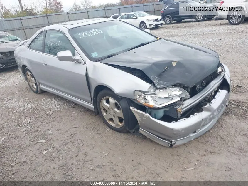 2000 Honda Accord 3.0 Ex VIN: 1HGCG2257YA028902 Lot: 40858688