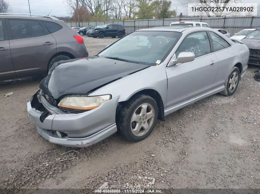 2000 Honda Accord 3.0 Ex VIN: 1HGCG2257YA028902 Lot: 40858688