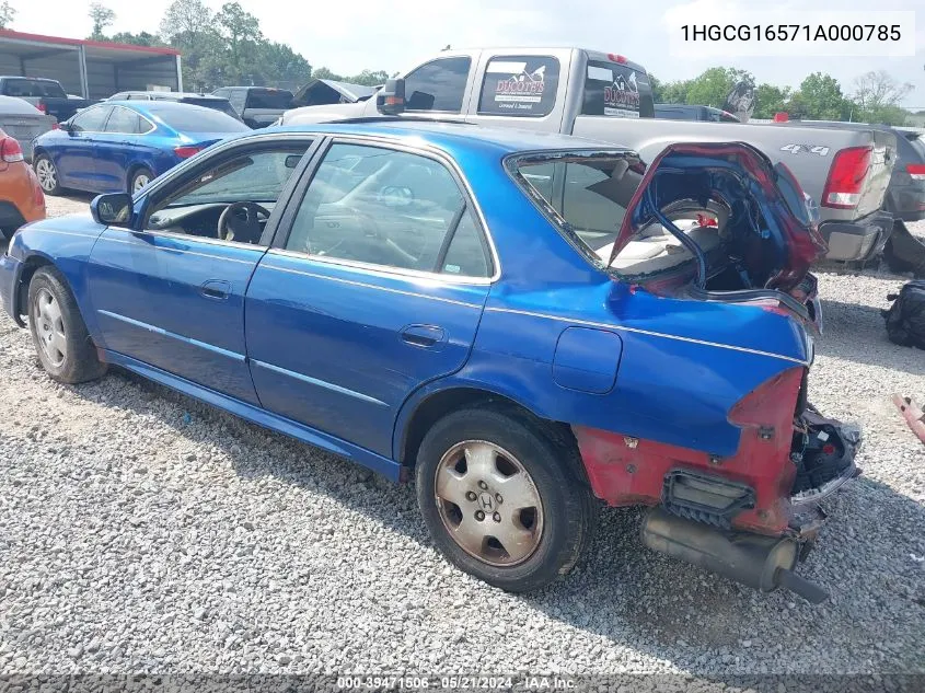 1HGCG16571A000785 2001 Honda Accord 3.0 Ex