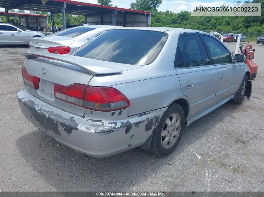 2001 Honda Accord 2.3 Ex VIN: JHMCG56661C002223 Lot: 39744904