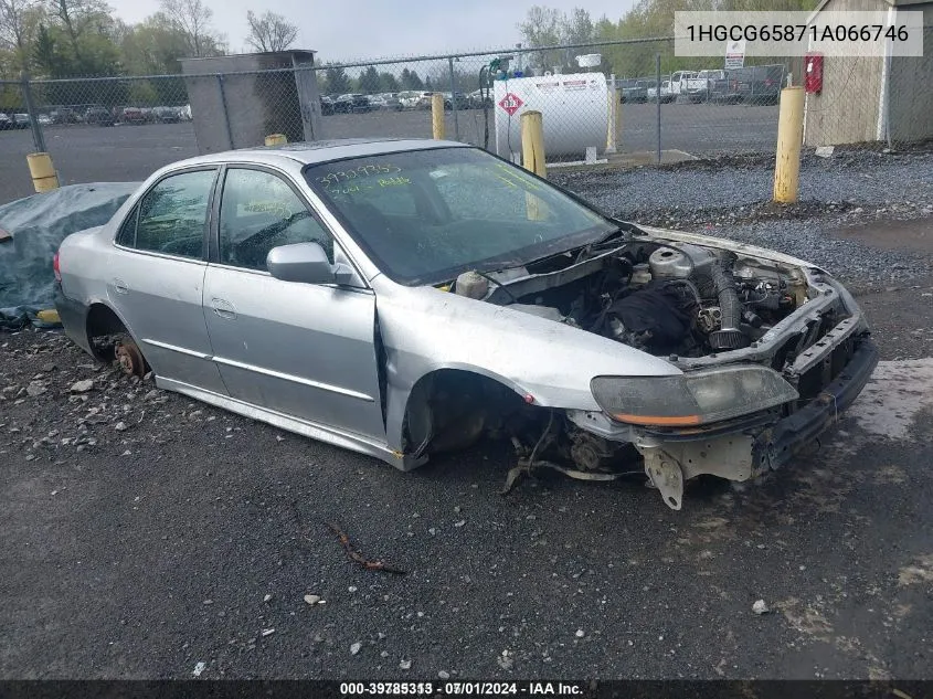 2001 Honda Accord 2.3 Ex VIN: 1HGCG65871A066746 Lot: 39785313