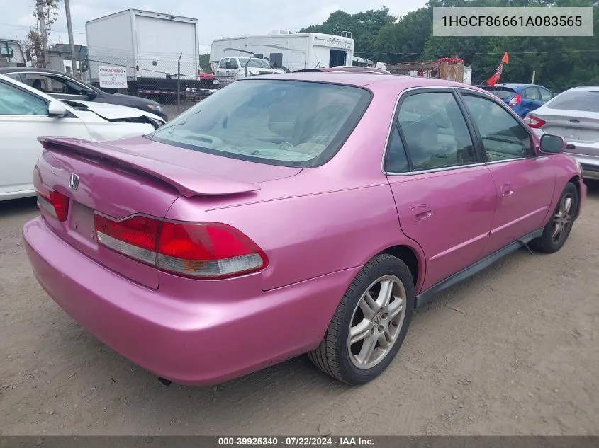 2001 Honda Accord Value Package VIN: 1HGCF86661A083565 Lot: 39925340