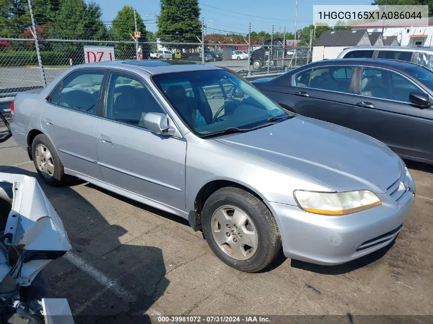 2001 Honda Accord 3.0 Ex VIN: 1HGCG165X1A086044 Lot: 39981072