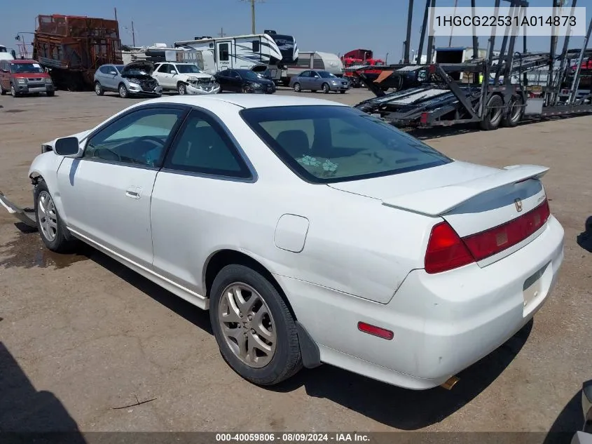 2001 Honda Accord 3.0 Ex VIN: 1HGCG22531A014873 Lot: 40059806