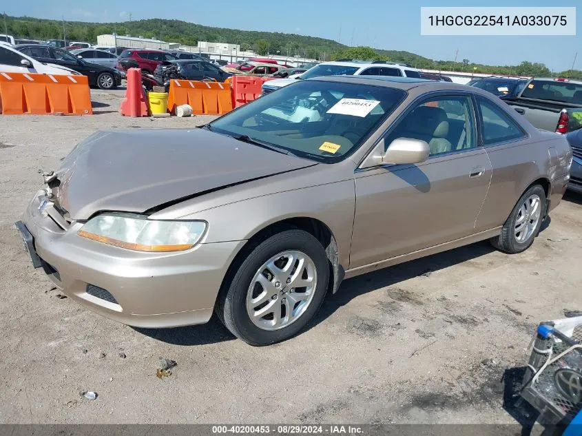 1HGCG22541A033075 2001 Honda Accord 3.0 Ex