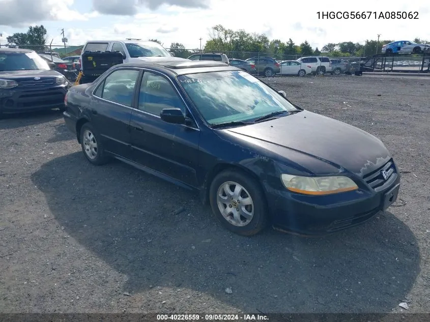 1HGCG56671A085062 2001 Honda Accord 2.3 Ex