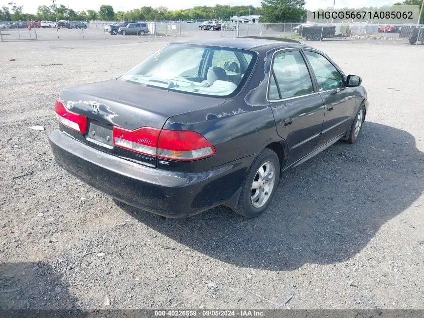 2001 Honda Accord 2.3 Ex VIN: 1HGCG56671A085062 Lot: 40226559