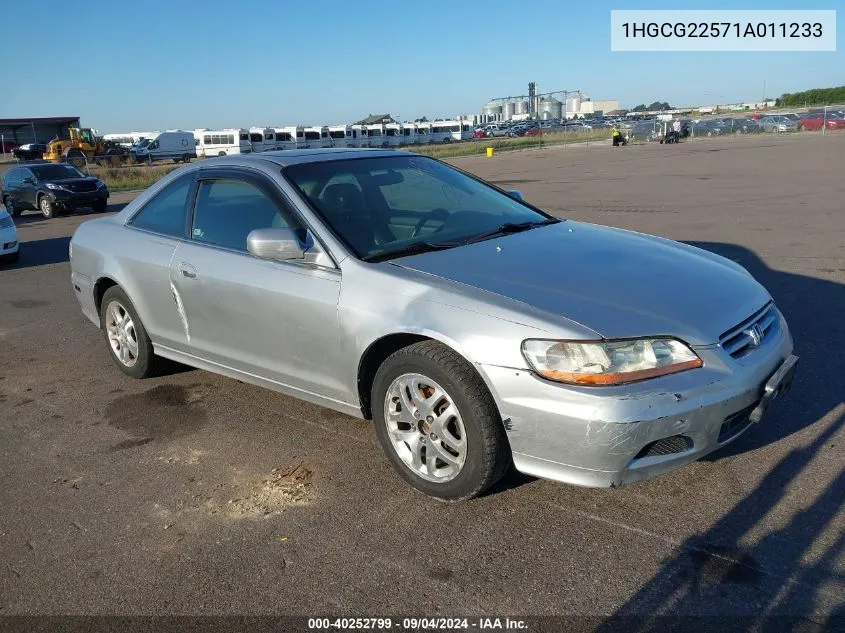 1HGCG22571A011233 2001 Honda Accord 3.0 Ex