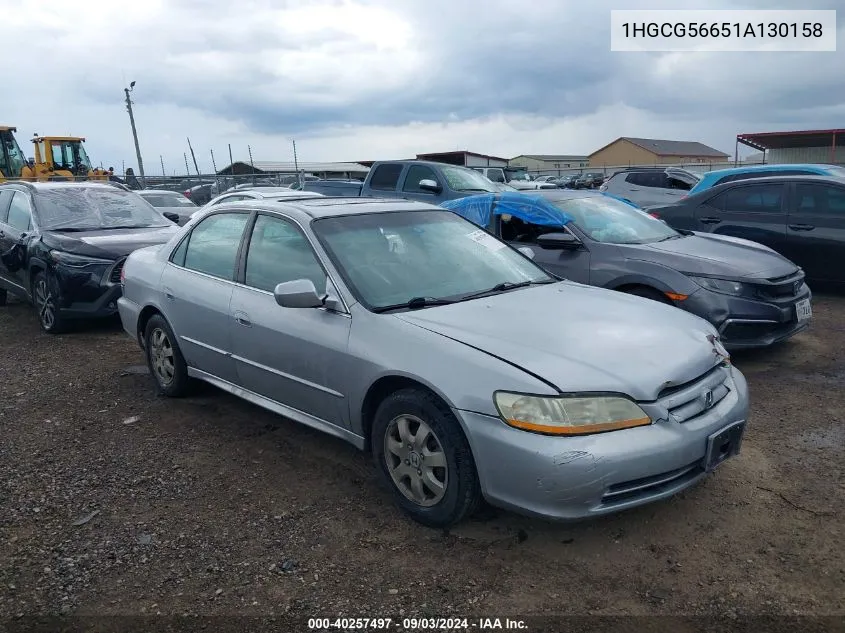 1HGCG56651A130158 2001 Honda Accord 2.3 Ex