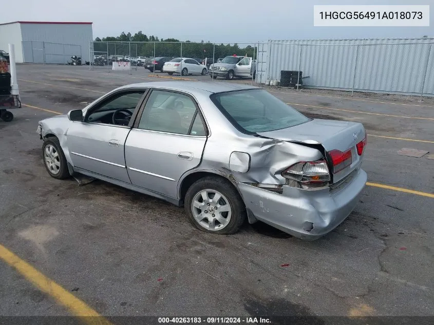 2001 Honda Accord 2.3 Lx VIN: 1HGCG56491A018073 Lot: 40263183