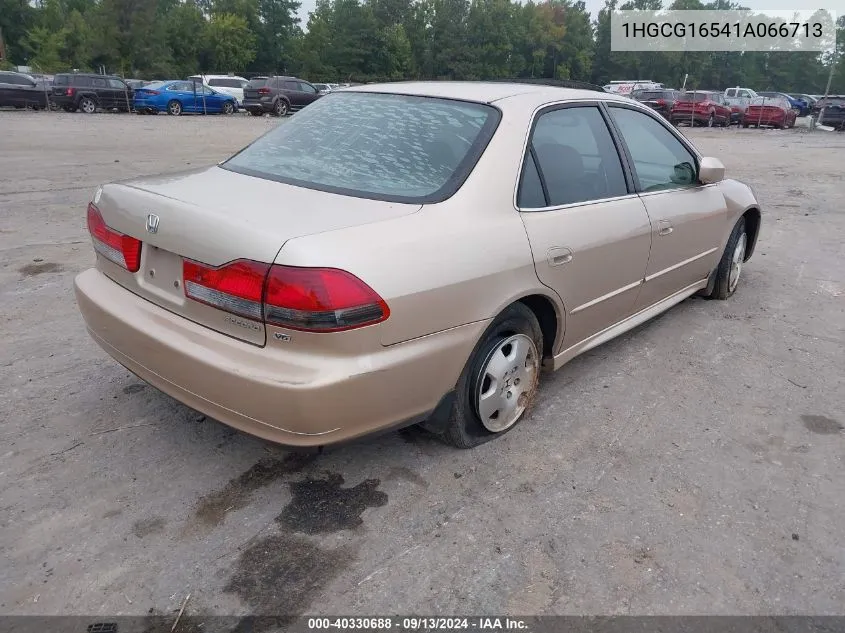 2001 Honda Accord 3.0 Ex VIN: 1HGCG16541A066713 Lot: 40330688