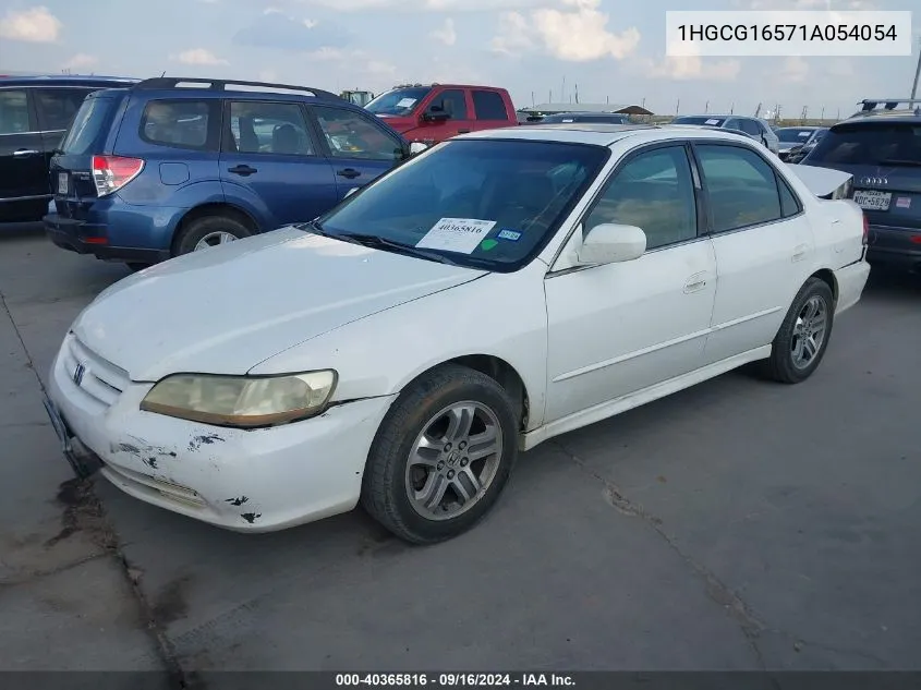 2001 Honda Accord 3.0 Ex VIN: 1HGCG16571A054054 Lot: 40365816