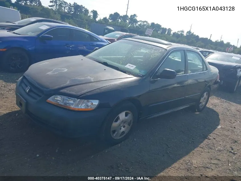 2001 Honda Accord 3.0 Ex VIN: 1HGCG165X1A043128 Lot: 40375147