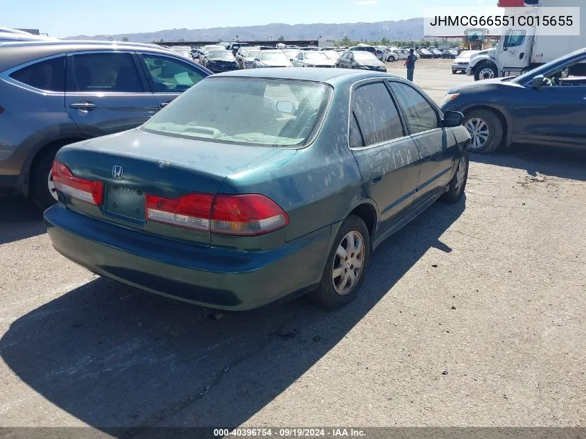 JHMCG66551C015655 2001 Honda Accord 2.3 Lx