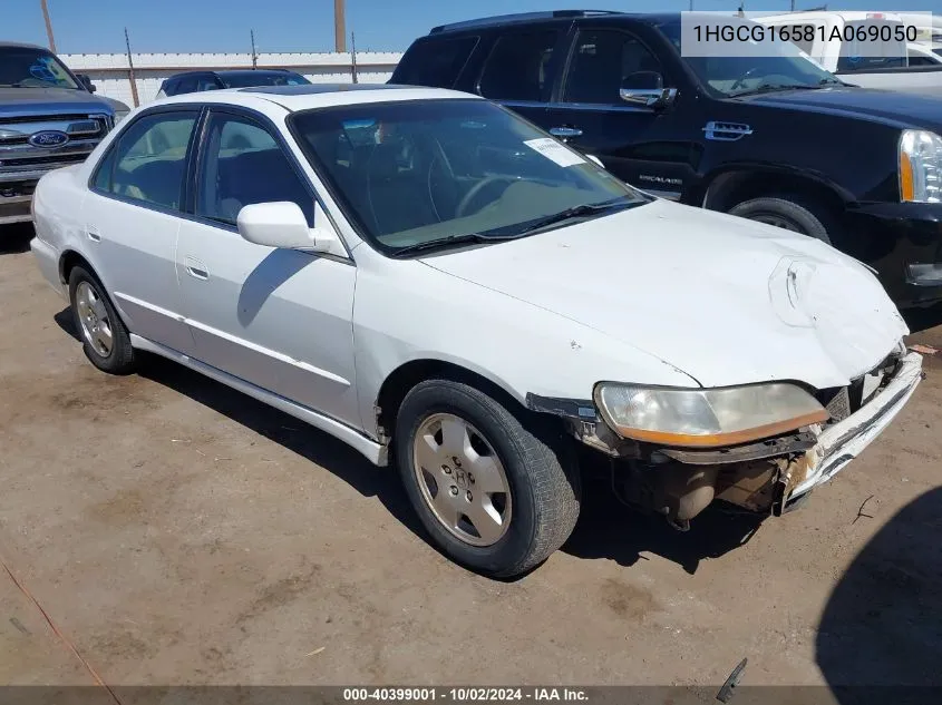 2001 Honda Accord 3.0 Ex VIN: 1HGCG16581A069050 Lot: 40399001