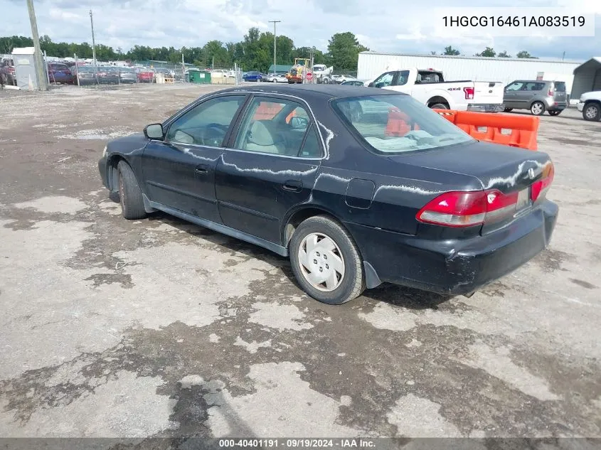 2001 Honda Accord Sdn Lx VIN: 1HGCG16461A083519 Lot: 40401191