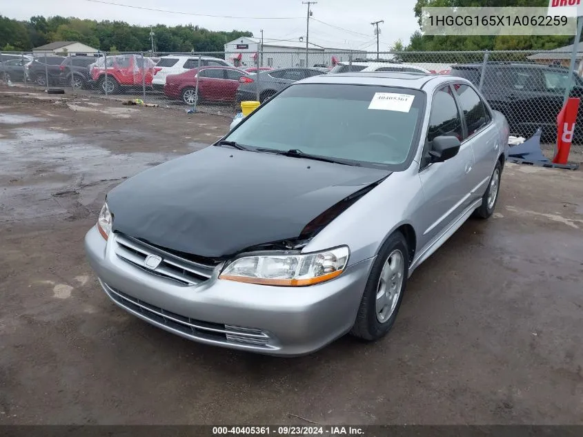 1HGCG165X1A062259 2001 Honda Accord 3.0 Ex