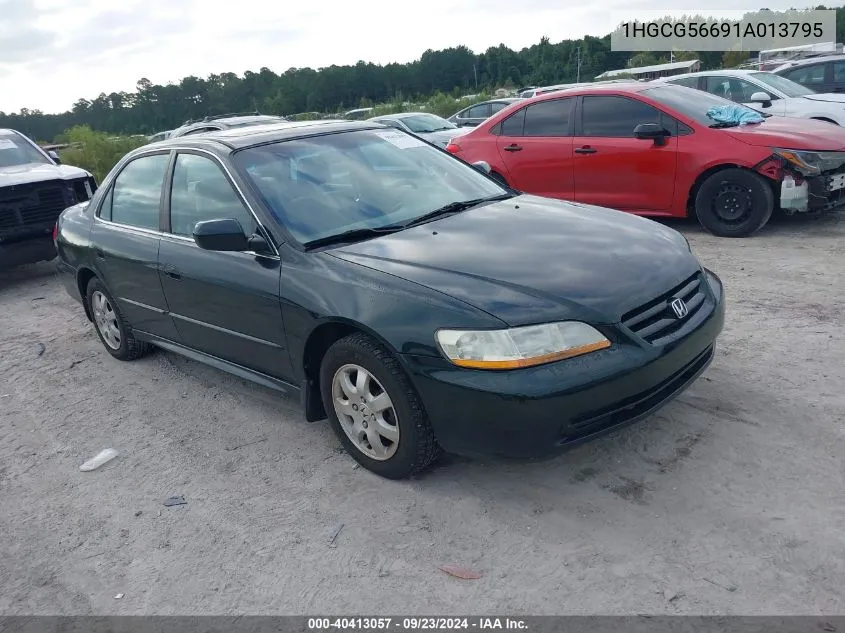 1HGCG56691A013795 2001 Honda Accord 2.3 Ex