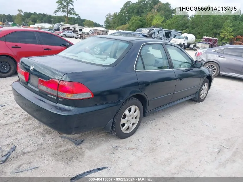 1HGCG56691A013795 2001 Honda Accord 2.3 Ex