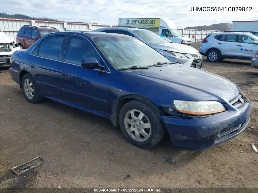 2001 Honda Accord 2.3 Ex VIN: JHMCG56641C029842 Lot: 40436881