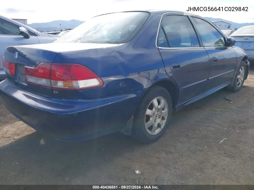 JHMCG56641C029842 2001 Honda Accord 2.3 Ex