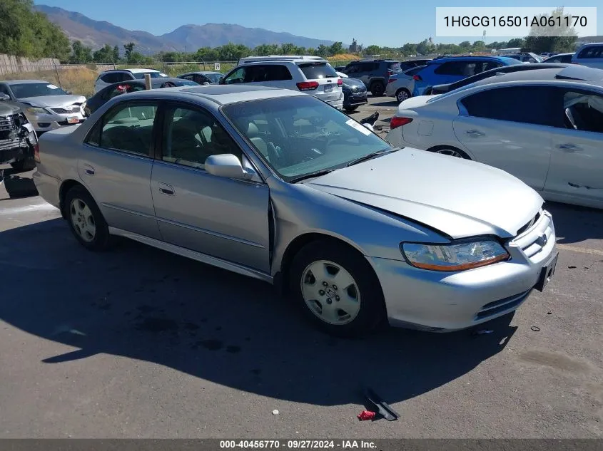 1HGCG16501A061170 2001 Honda Accord 3.0 Ex