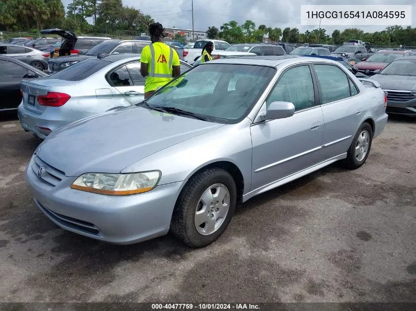 2001 Honda Accord Ex VIN: 1HGCG16541A084595 Lot: 40477759