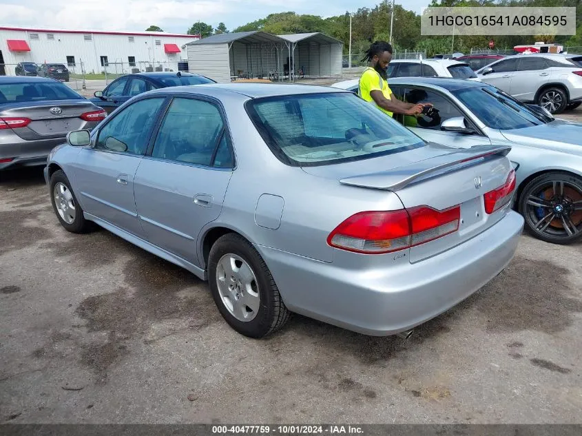 2001 Honda Accord Ex VIN: 1HGCG16541A084595 Lot: 40477759