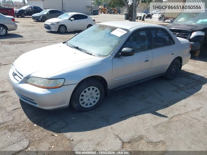 2001 Honda Accord Value Package VIN: 1HGCF86651A050556 Lot: 40496585