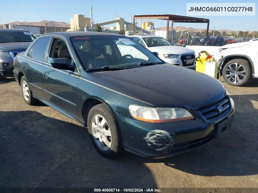 JHMCG66011C0277H8 2001 Honda Accord 2.3 Ex