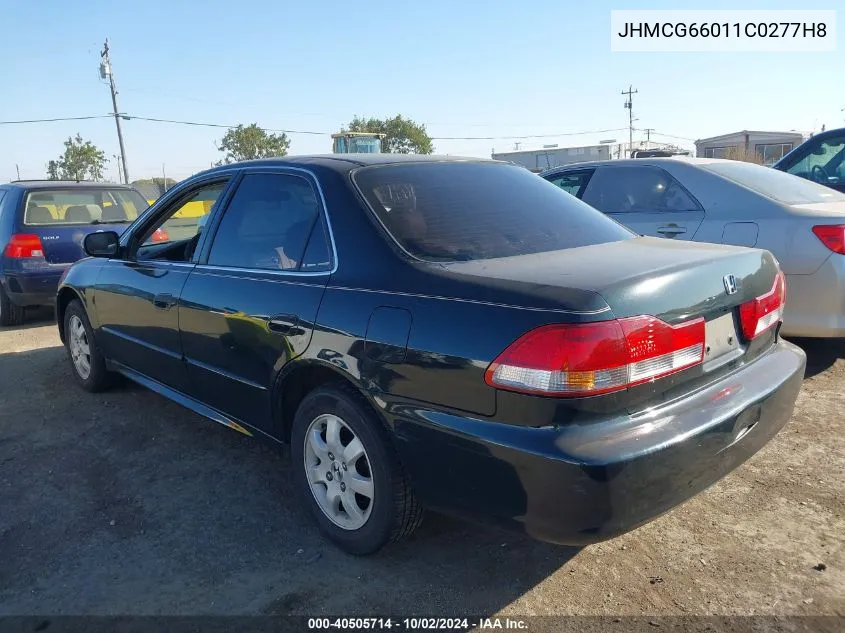 JHMCG66011C0277H8 2001 Honda Accord 2.3 Ex